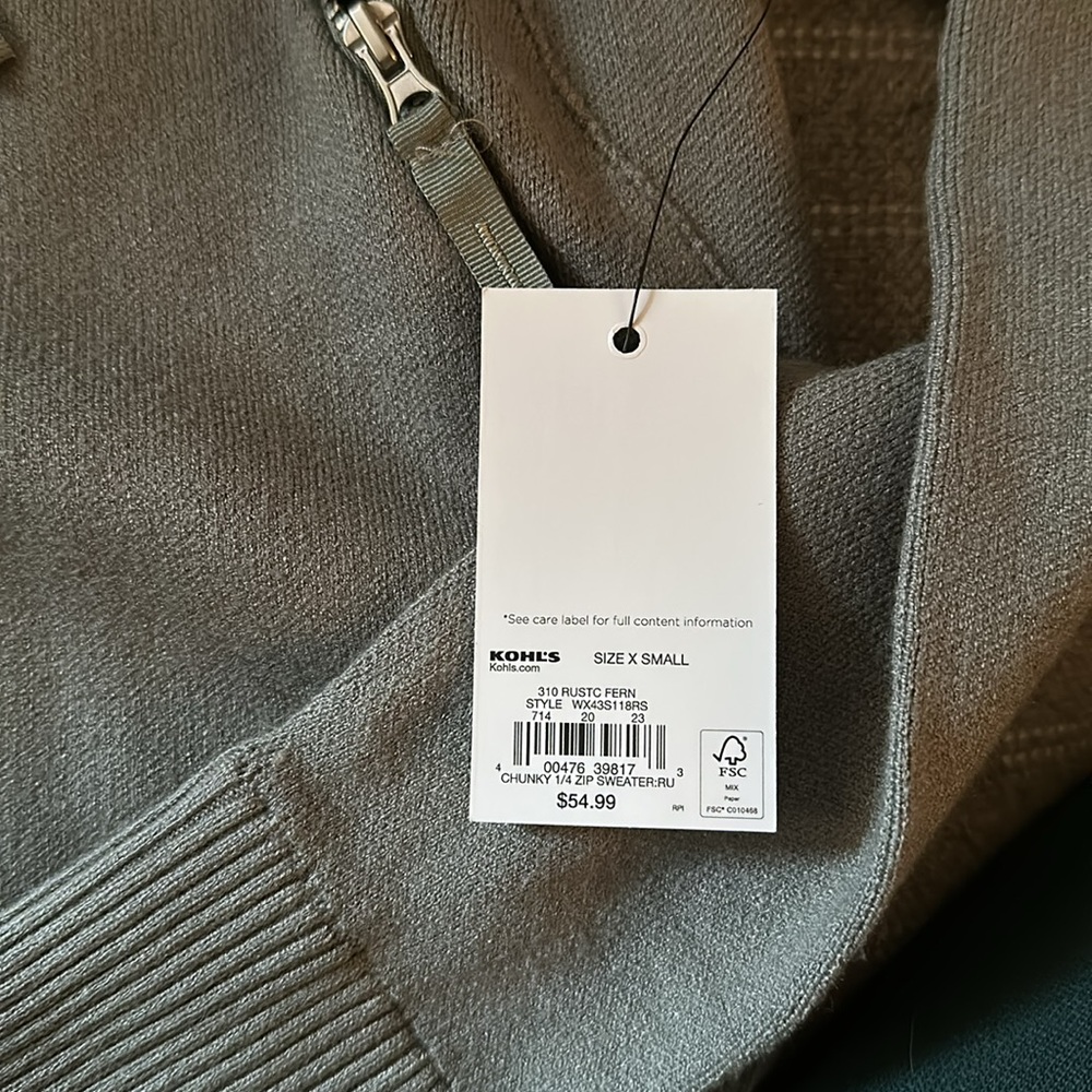 Women's FLX Quarter-Zip Pullover Sweater - Picture 3 of 5